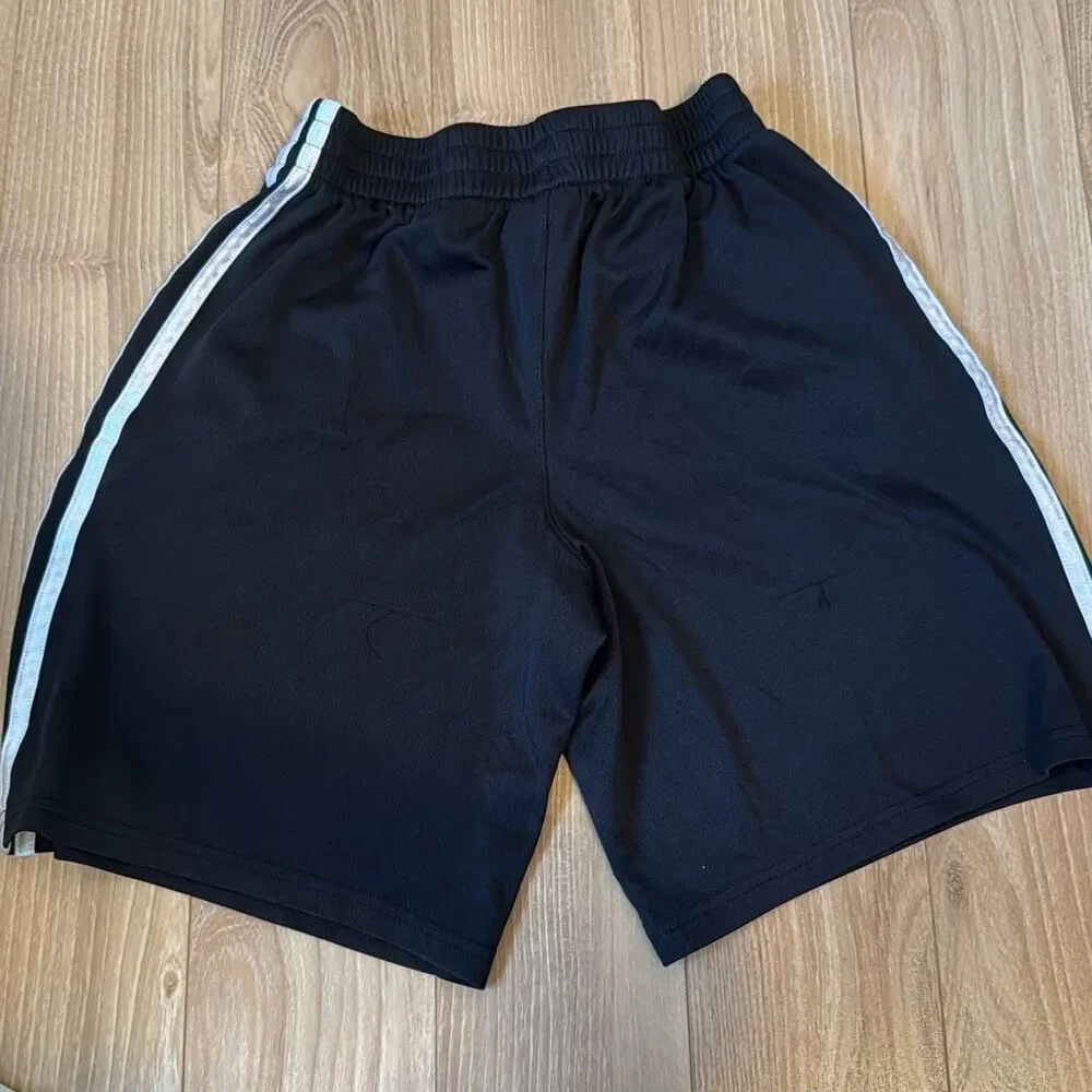 Adidas boys classic black and white athletic shorts size medium (10-12) - Picture 7 of 7